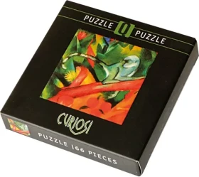 CURIOSI Čtvercové puzzle Q Art: Malá opička