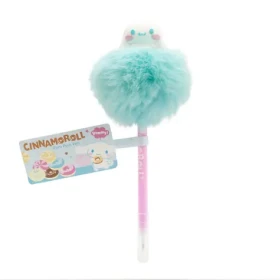 BLUESKY Kuličkové pero Cinnamoroll PomPom / Sanrio / chlupatý pompom / černá náplň (CM707400)