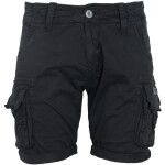 Alpha Industries Kalhoty krátké Crew Short černé 32