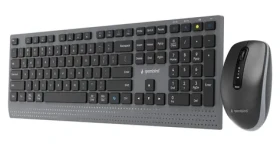 Gembird KBS-WPS-02 / Bezdrátová sada klávesnice a myši / 2,4GHz + Bluetooth / US rozložení kláves (KBS-WPS-02)
