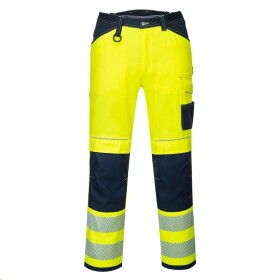 Kalhoty PW3 Hi-Vis pasové reflexní žluto-modré 50 žluto-modré