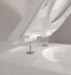 VILLEROY & BOCH - O.novo Závěsné WC se sedátkem SoftClosing, TwistFlush, DirectFlush, alpská bílá 5660CL01