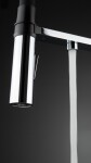 DEANTE - Magnetic chrom Kuchyňská baterie, s připojením na vodní filtr, s elastickou hubicí BRM_075M