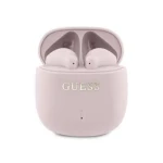 Guess Printed Classic Logo TWS Bezdrátová Sluchátka Pink (57983122043)