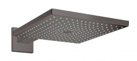 HANSGROHE - Raindance E Hlavová sprcha, 30x30 cm, EcoSmart, kartáčovaný černý chrom 26239340