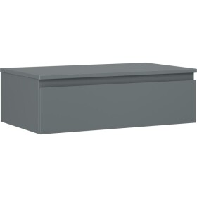 MEXEN/S - Orio koupelnová skříňka pod umyvadlo 80 cm s deskou, 1 šuplík, grafit mat 91A10-08023-1-BFC66