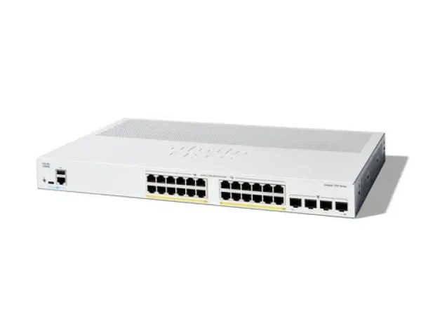 Cisco Catalyst C1200-24P-4G / Switch / 24x GLAN / 4x SFP PoE+ 195W (C1200-24P-4G)