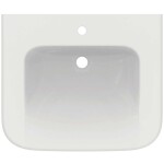 IDEAL STANDARD - Contour 21+ Umyvadlo bezbariérové 65x56 cm, bez přepadu, otvor pro baterii, SmartGuard+, bílá E3621HY