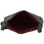 Módní dámská koženková crossbody kabelka Oresta, šedá