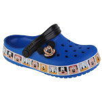 Dětské žabky FL Mickey Mouse 207718-4JL modrá vzor - Crocs tmavě modrá - vzor 23-24