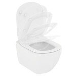 IDEAL STANDARD - Tesi Závěsné WC se sedátkem SoftClose, Rimless, bílá T355101