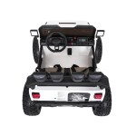 Mamido Elektrické autíčko Extreme Sport 4x4 s proměnlivou velikostí bílé