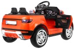 Mamido Elektrické autíčko sportovní Rapid Racer oranžové