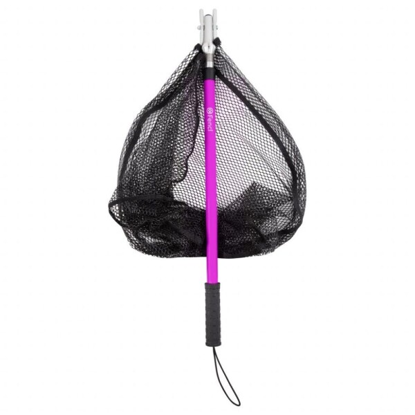 Fencl Dětský podběrák Karásek s pogumovanou sítí - Fialová,Fencl Dětský podběrák Karásek s pogumovanou sítí - Fialová