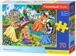 Puzzle Castorland 70 dílků premium - Princezny na zahradě