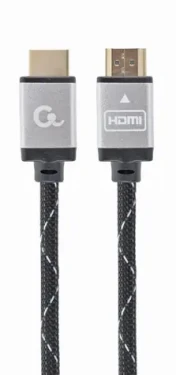 Gembird CCB-HDMIL-2M Standard kabel HDMI-M - HDMI-M 2m šedá / stíněný / zlacené kontakty (CCB-HDMIL-2M)