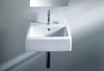 DURAVIT - Vero Umývátko 450x350 mm, s přepadem, s otvorem pro baterii, bílá 0704450000