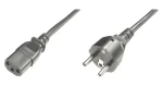 Digitus napájecí kabel CEE 7/7 - IEC C13 černý / Napájecí kabel / 1,2 m / H05VV-F3G 0,75 mm2 (AK-440110-012-S)