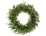Umělý věnec Eukalyptus 40 cm, zelený