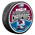 Mustang Puk Colorado Avalanche NHL Stanley Cup Champions Puck Stand