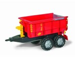 ROLLY TOYS Vlečka za traktor vyklápěcí červený přívěs