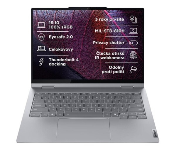 LENOVO NTB ThinkBook 14 2-in-1 G6 - Ultra7 355,14" WUXGA Touch,32GB,512SSD,FHD+IRcam,W11P,3R carry-in EDF_806263