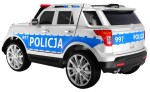 Mamido Dětské elektrické autíčko SUV PL Policja
