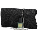 Módní dámské psaníčko Michelle Moon Símia, černé