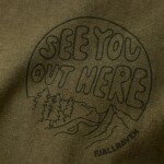 FJÄLLRÄVEN Hemp Blend Out Here T-shirt W, Green (vzorek) velikost: M