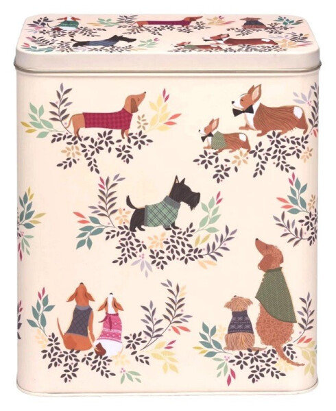 Plechovka velká obdélníková Dapper Dogs