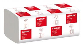 Papírové skládané ručníky Katrin 35298 bílé Handy Pack EGP35298