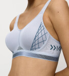 Dámská sportovní podprsenka Triaction Cardio Flow P EX - GRAY - šedá 00FU - TRIUMPH Platinum 85F