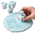 Dortisimo Plastové vypichovače Číslice (10 ks)