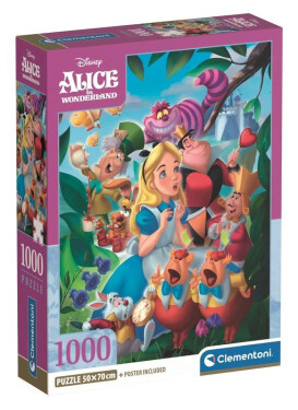 Puzzle Disney Alenka v říši divů 1000 dílků