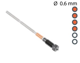 Prusa Research Prusa Nextruder tryska ObXidian 0,6 mm