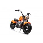 Mamido Dětská elektrická motorka Chopper Warrior 36V oranžová
