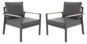 ROJA SIBIU DUO hliníková křesla (2 ks)