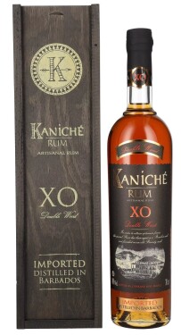 Kaniché Double Wood XO Artinasal Rum 40% 0,7 l (tuba)