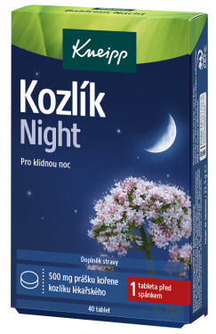 Kneipp Kozlík Night, 40 tbl, 40 tbl