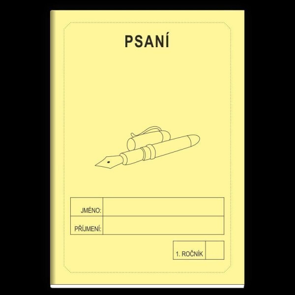 Psaní 1. ročník - školní sešit - Jitka Rubínová
