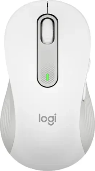Logitech Wireless M650 L Left bílá / bezdrátová myš pro leváky / 2.4 GHz / Bluetooth / 1x AA (910-006240)