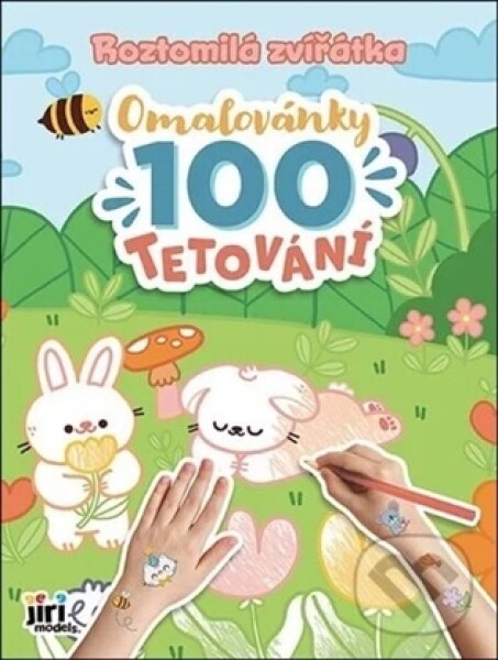 Omalovánky a 100 tetování Roztomilá zvířátka