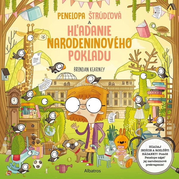 Penelopa Štrúdľová a hľadanie narodeninového pokladu - Brendan Kearney