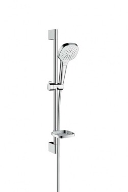 HANSGROHE - Croma Select E Sprchová souprava Vario 0,65m s mýdlenkou Casetta, bílá/chrom 26586400