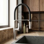 REA - Kuchyňská baterie Lago Brush Nickel REA-B9334