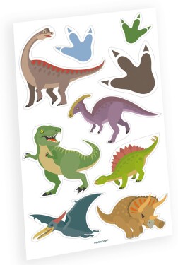Dinosaurus tetování 9 ks Amscan Dinosaurus tetování 9 ks Amscan