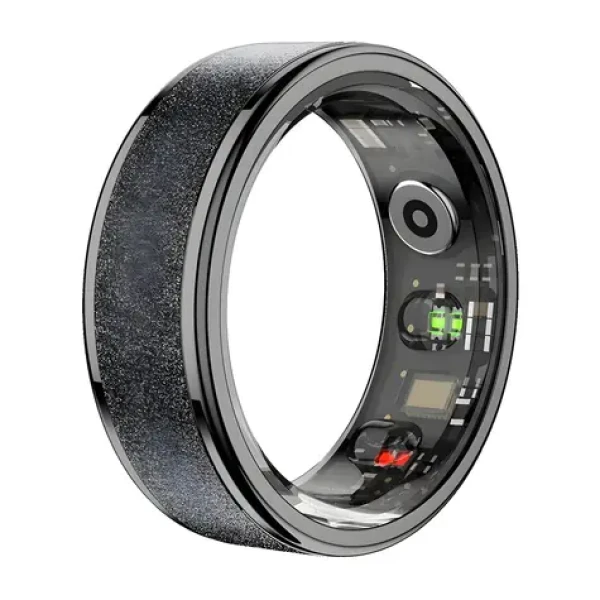 Colmi R10 vel. 12 černá / Chytrý prsten / BT 5.0 / 5ATM / 21,6 mm (R10 Black 12)