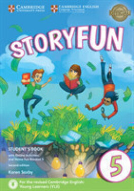 Storyfun 5 Student´s Book with Online Activities and Home Fun Booklet 5 - Karen Saxby