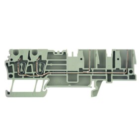 Weidmüller 1815110000 řadová svorka průchodky pružinová svorka Tmavě béžová 50 ks