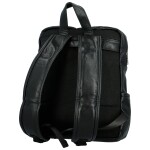 Stylový koženkový batoh Desan, černý